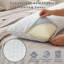 Lavish Home Memory Foam Body Pillow - Stay Cool Cover Provides Cooling Relief for Side, Stomach, Back Sleepers, and Pregnant Women