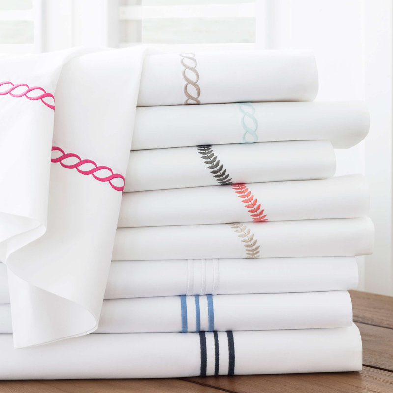 Trio Pillowcases (Pair), King Pillowcases, White