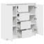 Sideboard With Drawers 100.5X35x98.5 Cm Engineered Wood-795893123