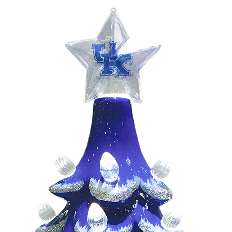 Arbre en céramique NCAA College Spirit, Wildcats de Kentucky