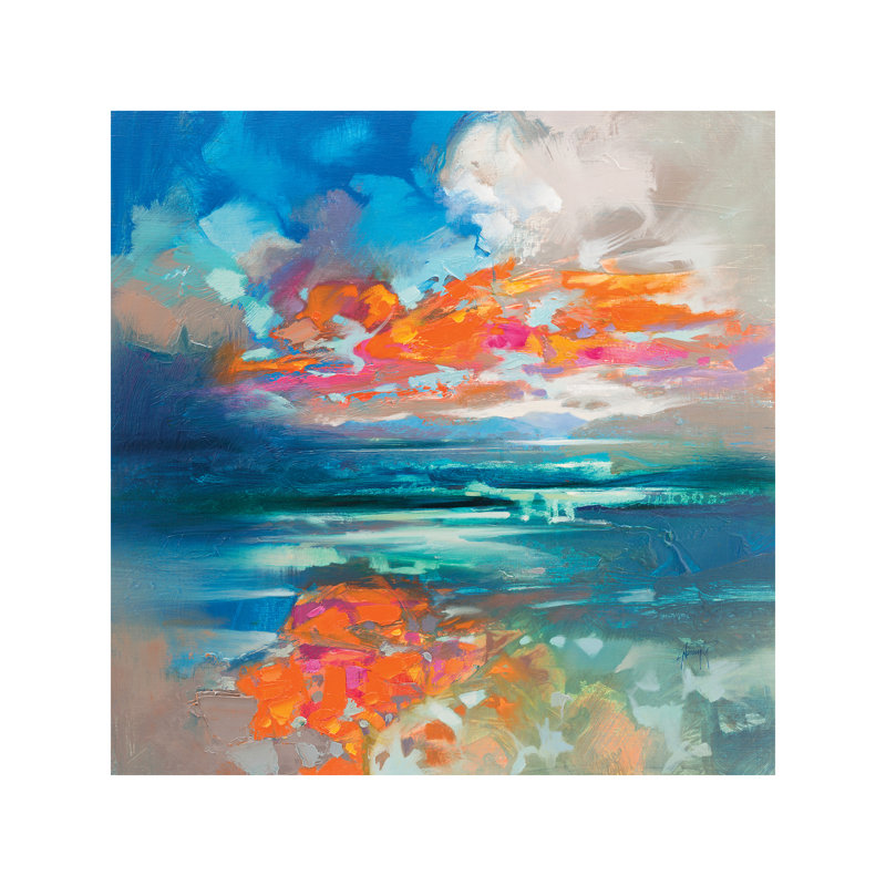 Above And Below Harris by Scott Naismith - Wrapped Canvas Painting, 45.72 cm H x 45.72 cm W x 1.91 cm D