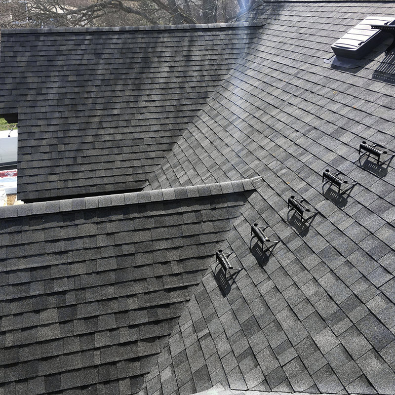 Breeins Rust Resistant Asphalt Roofing Kit, Black