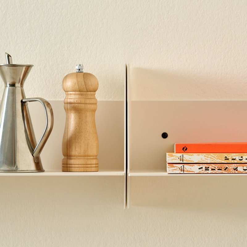 PLI Wall Shelf, 23.62"W, Cream White