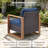 Allcot Outdoor Patio Brown Wicker Chair With Cushions (2-Pack)-388532361