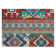 Machine Washable Indoor/Outdoor Chantille ACN1015 Red Rug