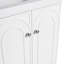 Meuble-lavabo autoportant et 2 portes d'armoire et lavabo, meuble-lavabo de salle de bain-113448667-113448666
