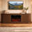 Mid-Century Modern Tv Stand With Fireplace-1527811609