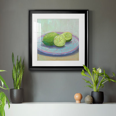 «Still Citrus II», reproduction encadrée de qualité supérieure - prête à être accrochée