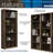 Connall Geometric Bookcase-32256561