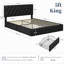 Upholstered Bed Frame with Drawer Storage-370691895-380821006