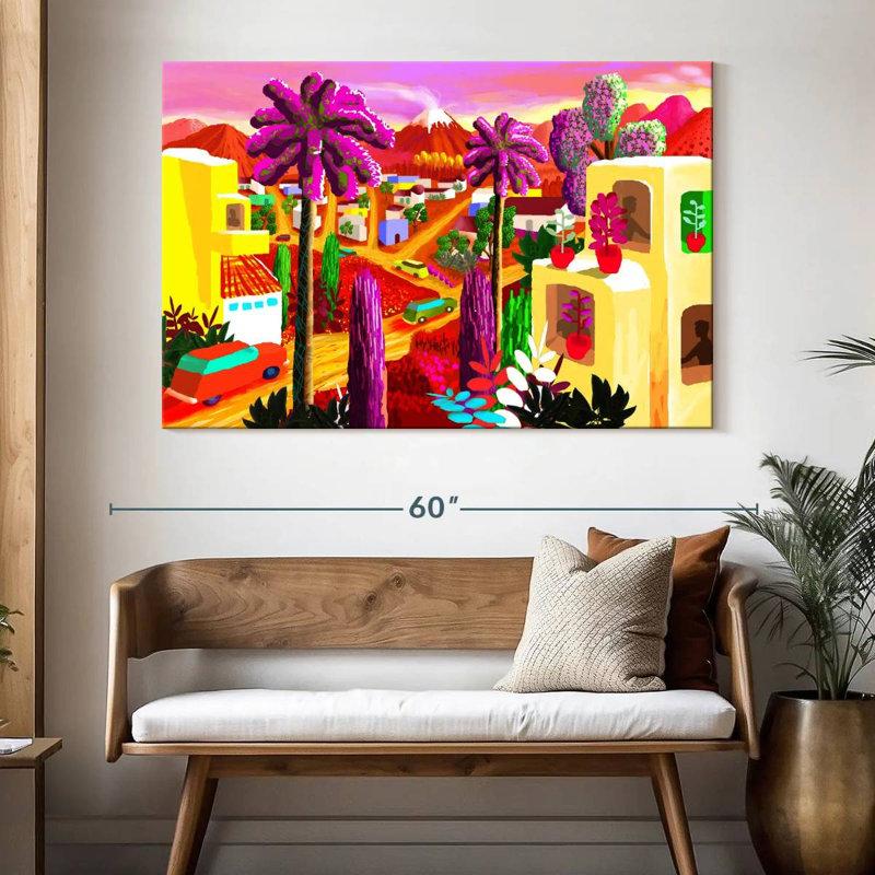 Sireci Quauhnahuac After Chelas, 34" H x 51" W