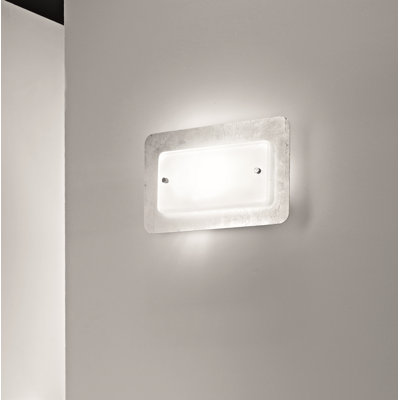 Pop-Up Glass Flush Mounted Sconce