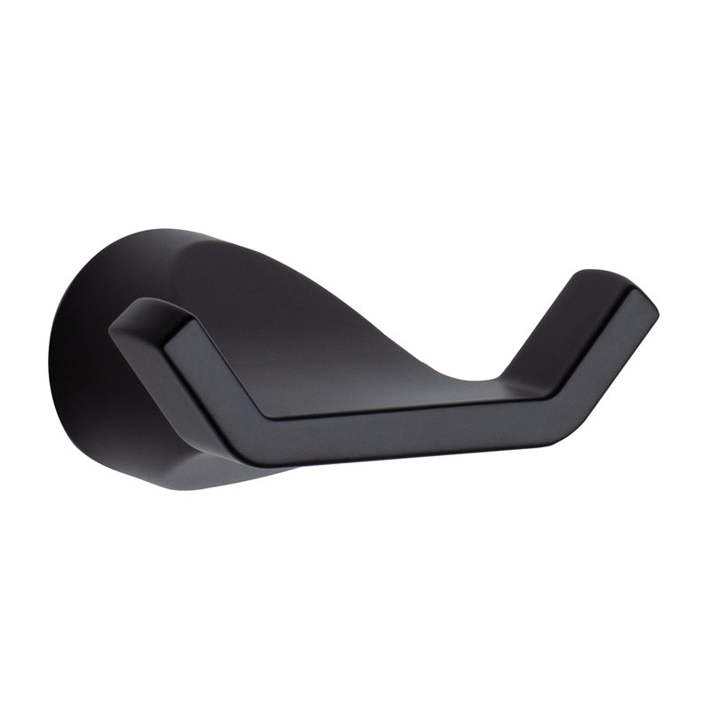 TAYMOR BA4C147D0790413A8DC086851BD28EF9 Double Robe Hook Matte Black