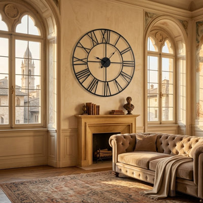 Iron Analogue Wall Clock