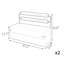 Banc de restaurant moderne et simple
