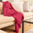 Chenille Hand Woven Throw Blanket-329128206