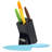 Oceanstar Design 6 Piece Knife Block Set