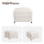 Repose-pieds carré 28 po (ensemble de 2)-1311034793