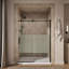 Composed 78 In. Sliding Shower Door With 3/8 In.-Thick Glass-564101008