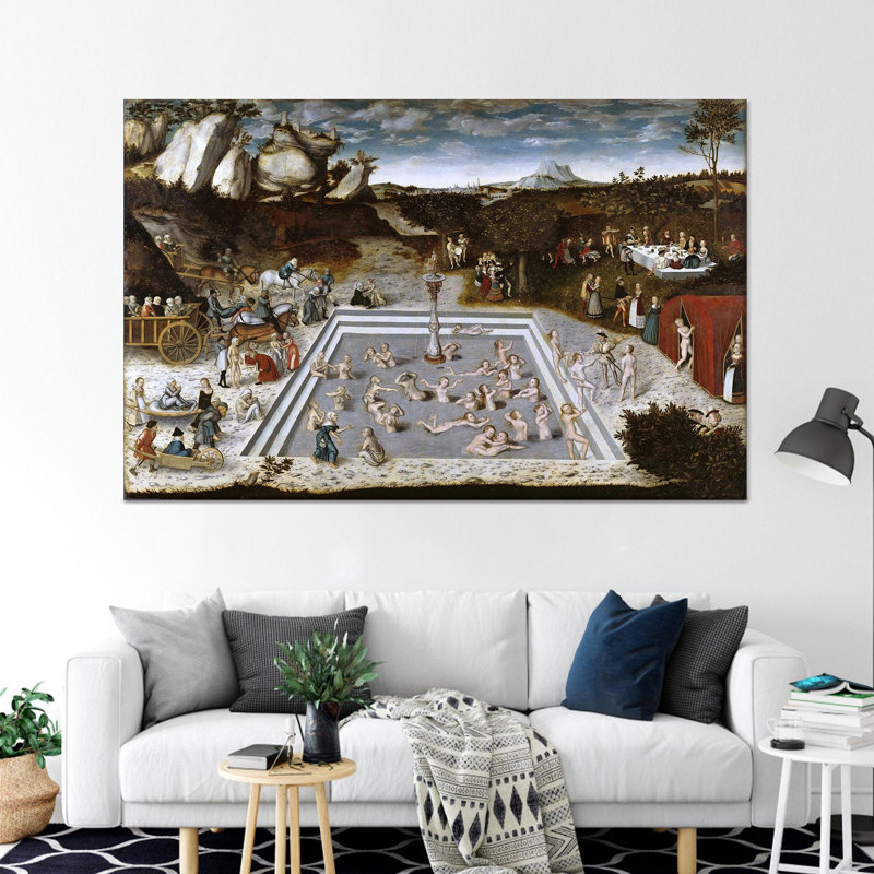 Toile imprimée: décoration murale abstraite moderne, toile tendue 1P, H: 7,9 x l: 11,8 po