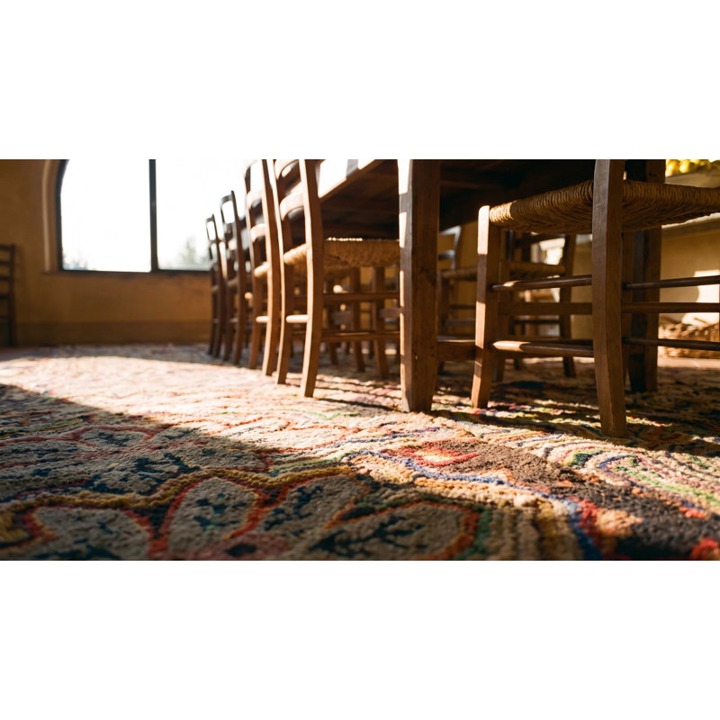 Tapis antique American Folk Art