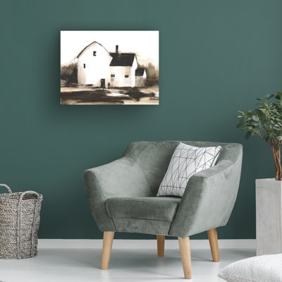 August Grove® Ethan Harper Dutch Barn I Canvas Wall Art