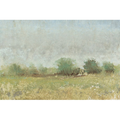 Spring Field II - Wrapped Canvas Print