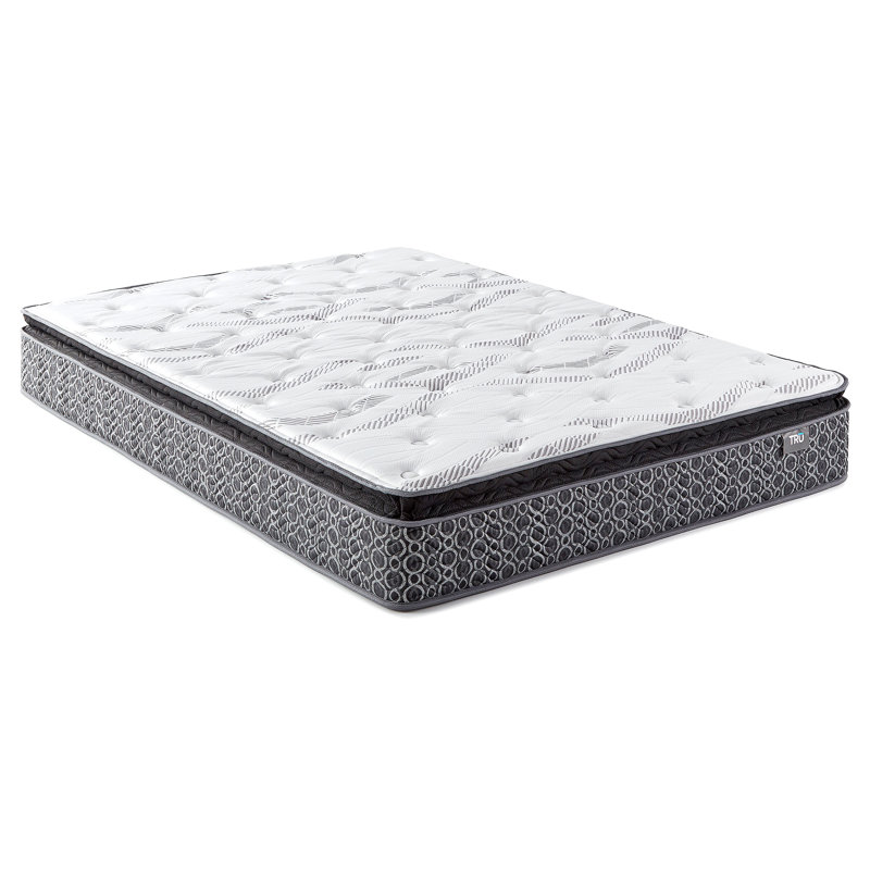 Matelas à plateau-coussin hybride Constance, King