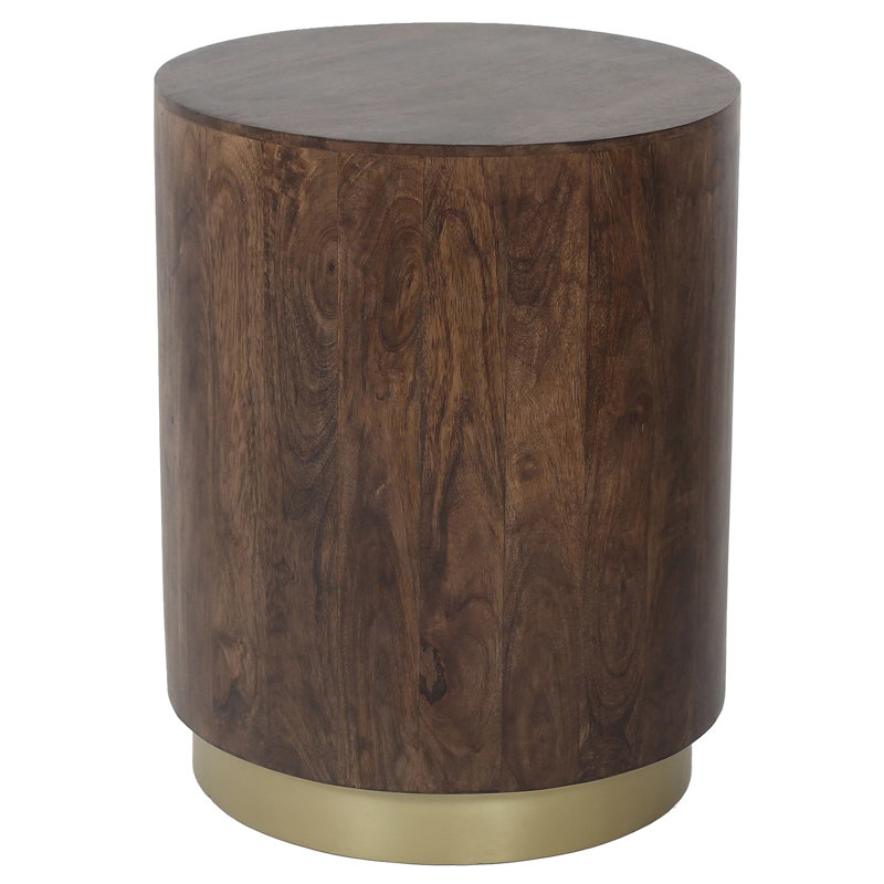 Paddock Solid Wood Top End Table