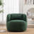 Jaydin 34" Wide Boucle Upholstered Swivel Armchair-1969483895