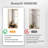 Tall Full Length Mirror with Stand, Wall Mounting Full Body Mirror, Metal Frame Full-Length Tempered Mirror for Living Room, Bedroom-132801255-132801272