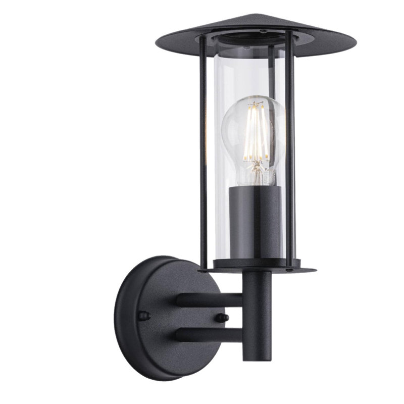 Needham 31.5cm H Outdoor Armed Sconce