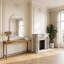 Glass Wall Full Length Mirror-136330419
