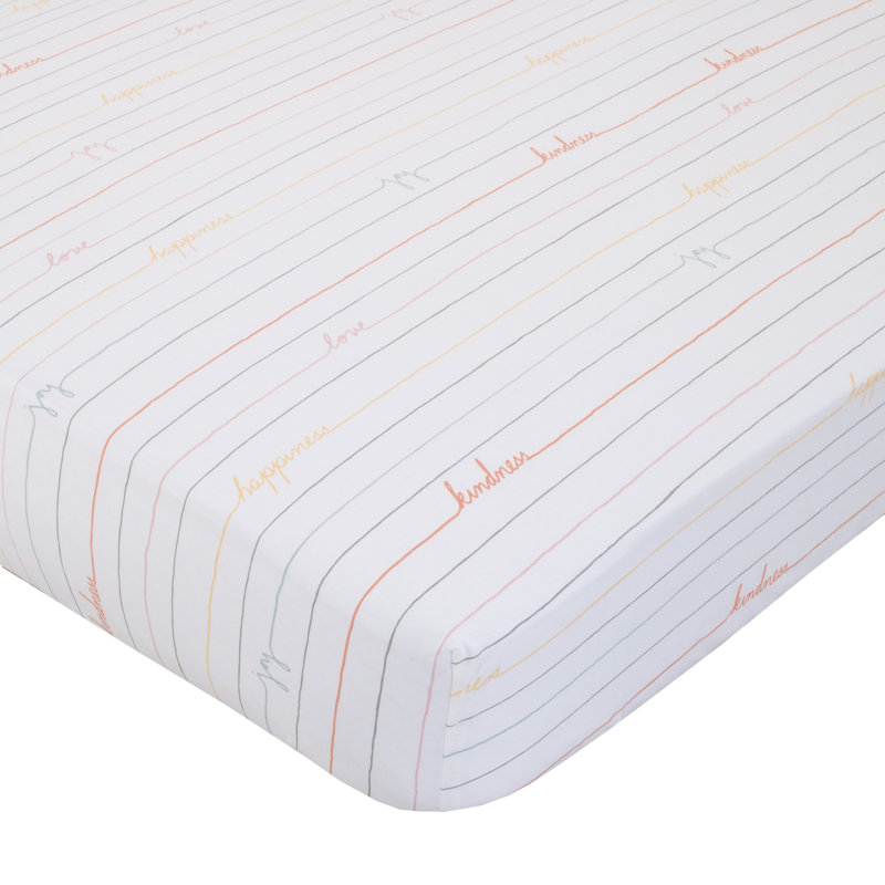 Drap-housse pour lit de bébé love