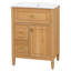 Meuble-lavabo de 61 cm (24 po) avec lavabo, tiroir rabattable et 2 tiroirs, tablette ajustable, bois-780852440-780852445