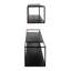 Georgeanne 2 Piece Metal Floating Shelf