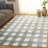 Kynlee Hand Woven Recyclyed Cotton Pile Machine Washable Plaid Rug-695792005