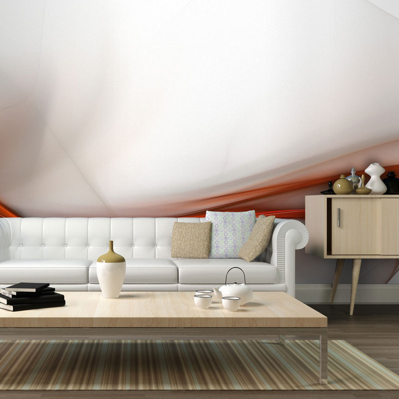 Elegant Orange Design 2.31m x 300cm Wallpaper, 300 cm x 231 cm