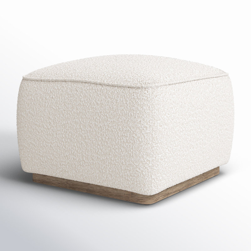 Sinclair Square Ottoman-21", Knoll Natural Polyester Blend