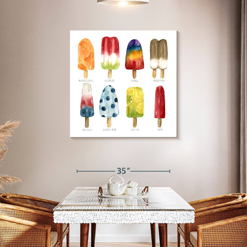 Saveur préférée de Yarlin Popsicles, H 39 po x l 39 po