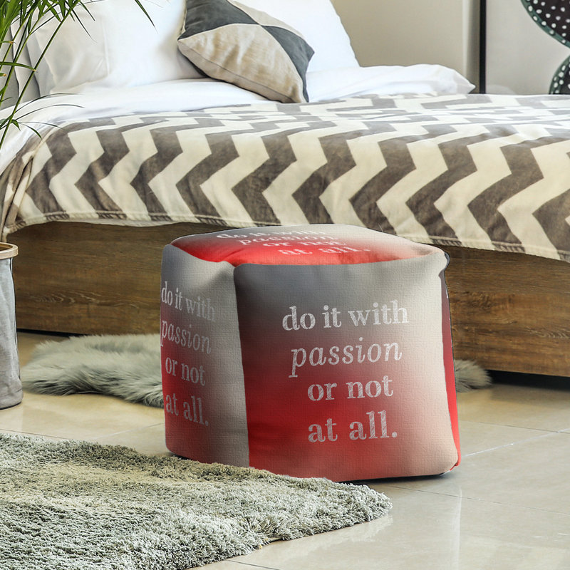 Repose-pieds, Rouge / Mauve