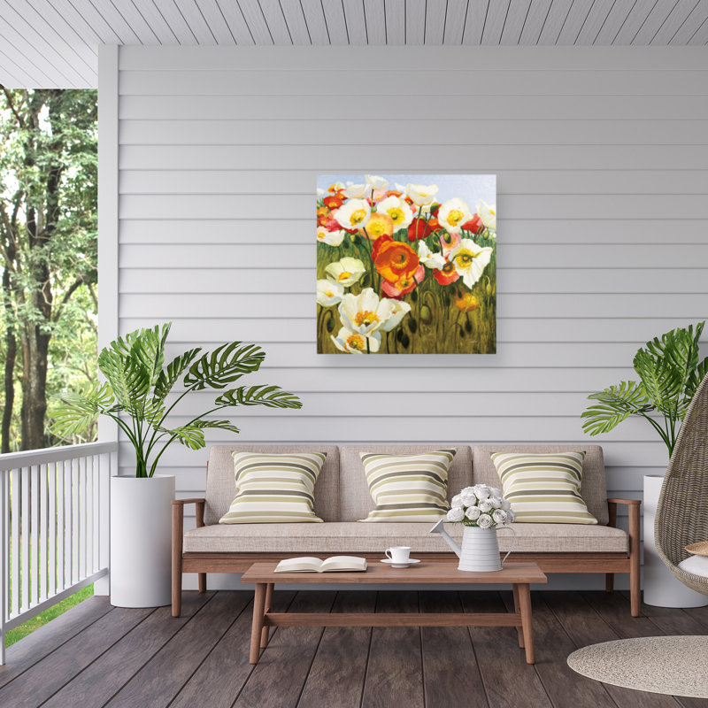 Shirley Novak Sunny Goodge Street Outdoor  Canvas, H 14 po x l 14 po