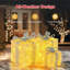 3 boîtes-cadeaux de Noël avec 90 lumières DEL 