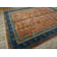 Chinese Wool Rectangle Knotted 1920s Room Size - Art Deco Antique Coral Rug