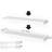 Miami 36" W x 8" D Floating Shelves with Invisible Wall Mount Brackets-97960586