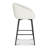 27.9" Seat Height Upholstered Swivel Bar Stools With Back(Set of 6)-110983004