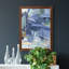 «Blue Room I», toile encadrée de qualité supérieure - prête à être accrochée-380499061-380499060