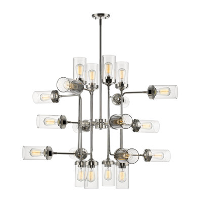 Lustree linéaire 20 lumières spoutnik modern Grantham