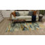 Tapis bleu / jaune touffeté Catasauqua-1785612416