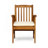 ACACIA DINING CHAIR,2PCS With 2 Cushions-1952155351